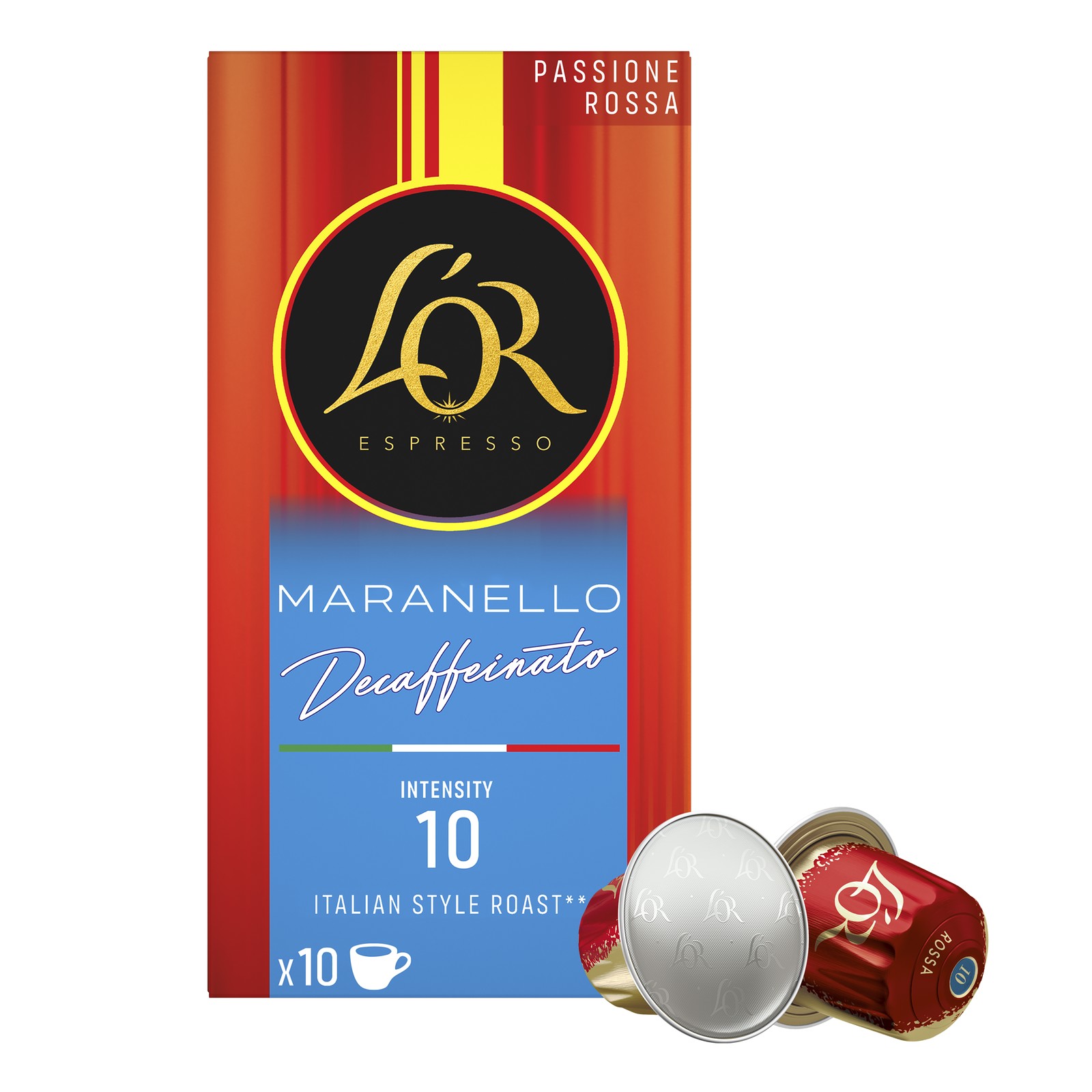 Κάψουλες Καφέ Espresso Maranello Decaf 10x5.2g