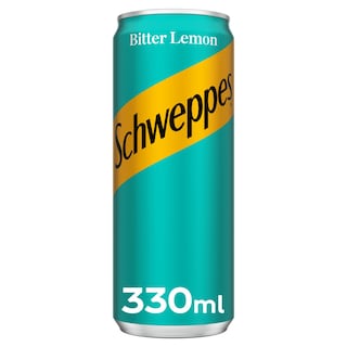 SCHWEPPES | ΑΝΑΨΥΚΤΙΚΟ BITTER LEMON ΚΟΥΤΙ 330 ML