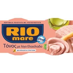 RIO MARE | Τόνος σε Λίγο Ελαιόλαδο 2x52g