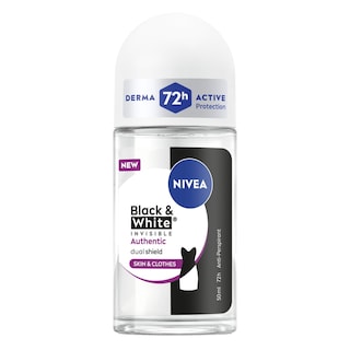 NIVEA | Αποσμητικό Roll On Black & White Authentic 50ml