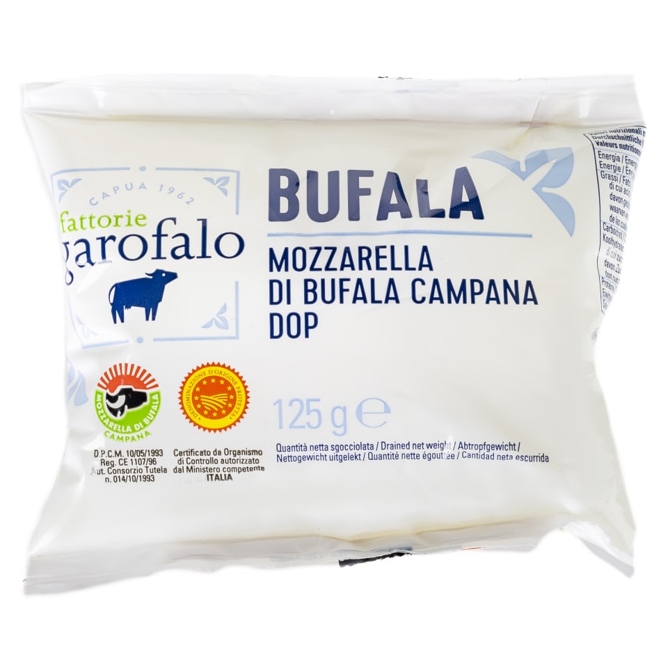 GAROFALO Τυρί Mozzarella Φρέσκια Βουβαλίσια 125g