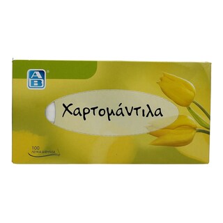ΑΒ | TISSUES FACIAL 2PLY 100PCS 100PCS