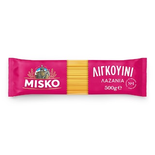 MISKO | Μακαρόνια Λιγκουίνι Λαζάνια 500g