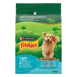 FRISKIES | Σκυλοτροφή Light Κοτόπουλο και Πρόσθετα Λαχανικά 3kg