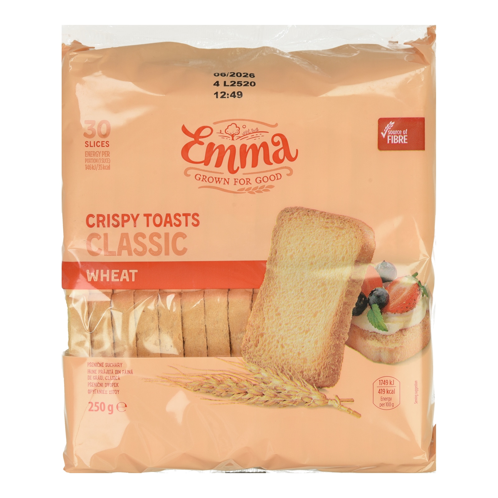 Φρυγανιές Σίτου 250g