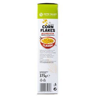 NUTRI VALLEY | Δημητριακά Corn Flakes 375g