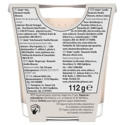 GLADE | Αρωματικό Κερί Romantic Vanilla Blossom 1 Τεμάχιο