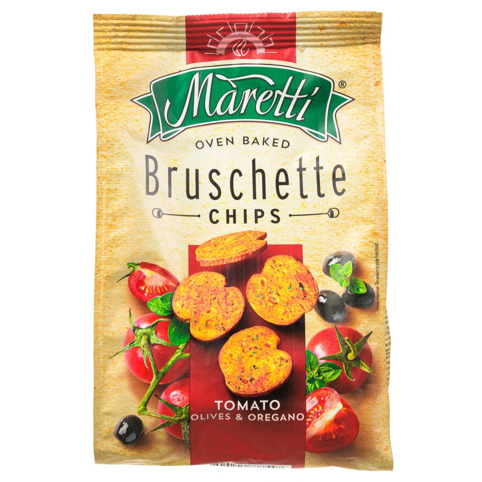 Bruschette Chips Τομάτα Ελιά Ρίγανη 150g