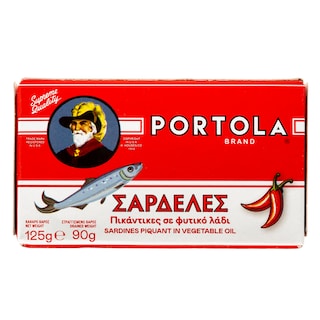 PORTOLA | Σαρδέλες Πικάντικες 90g