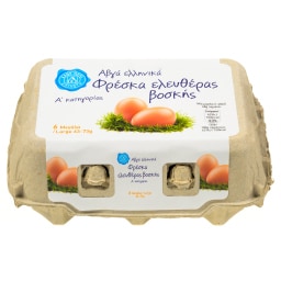 ΑΒ ΕΠΙΛΟΓΗ | Eggs Free Range Large 6 Pieces