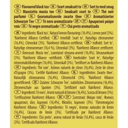 LIPTON | ΤΣΑΪ ΜΑΥΡΟ ΛΕΜΟΝΙ ΠΥΡΑΜΙΔΑ 20 ΦΑΚΕΛΑ Χ 1,7 GR