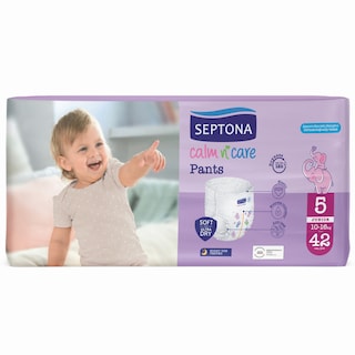 SEPTONA | Πάνες Βρακάκι Calm N Care Pants Νο5 Junior 42 Τεμάχια