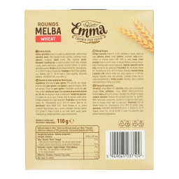 EMMA | Φρυγανιές Στρογγυλές Σίτου 110g