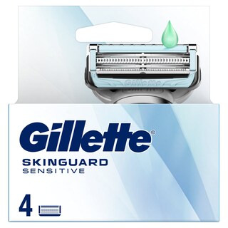 GILLETTE | SkinGuard Sensitive Replacement Shaving Heads 4 Pieces