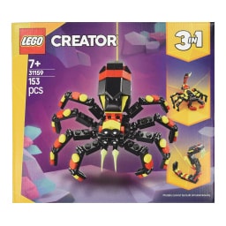 LEGO | Creator 3σε1 Άγρια Ζώα Αράχνη 1 Τεμάχιο