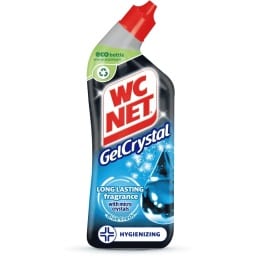 WC NET | Υγρό Καθαριστικό Λεκάνης Gel Crystal Blue Fresh 750ml