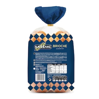 ΚΑΤΣΕΛΗΣ | Ψωμί Brioche Sandwich 300g