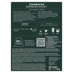 STARBUCKS | Κάψουλες Καφέ Espresso Roast 99g