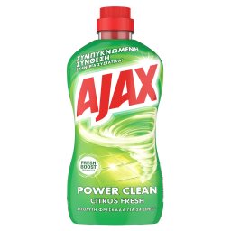 AJAX | Καθαριστικό Πατώματος Power Clean Citrus Fresh 750ml