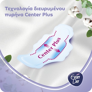 EVERY DAY | Σερβιέτες Sensitive Cotton Super Ultra Plus 30 Τεμάχια