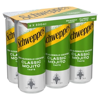 SCHWEPPES | Αναψυκτικό Mojito Κουτί 6x330ml