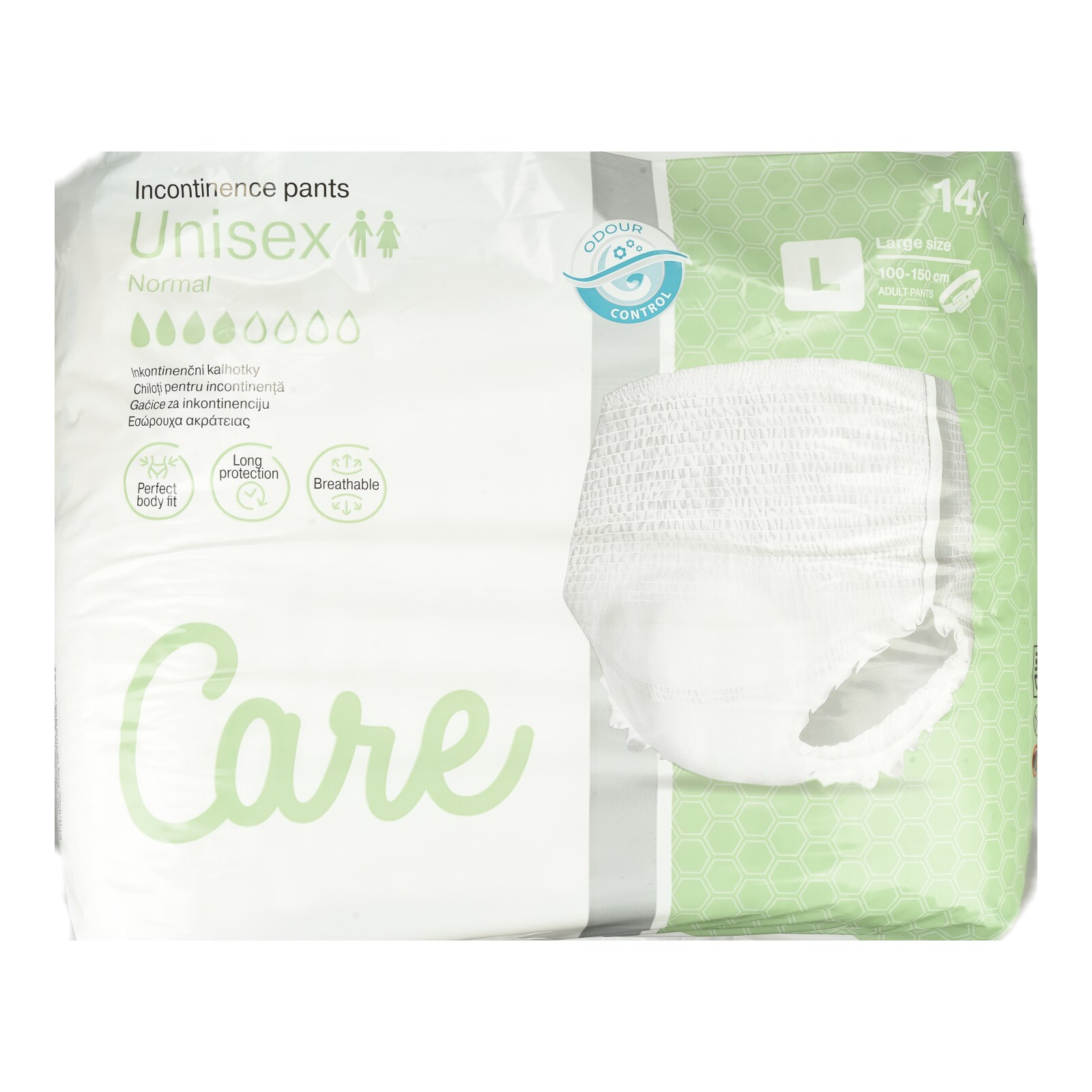 CARE Εσώρουχα Ακράτειας Unisex Large 14 Τεμάχια