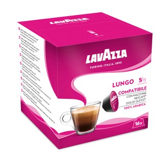 LAVAZZA | Κάψουλες Καφέ Dolce Gusto Espresso Lungo 16x8g