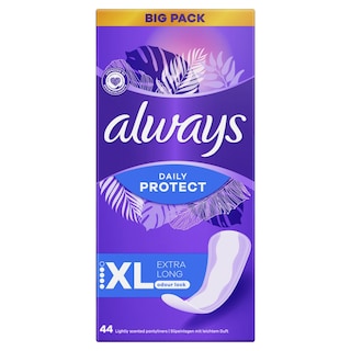 ALWAYS | Σερβιετάκια Daily Protect Extra Long 44 Τεμάχια