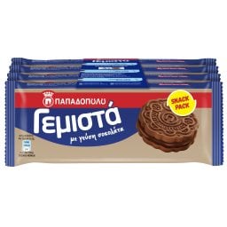 ΠΑΠΑΔΟΠΟΥΛΟΥ | Μπισκότα Γεμιστά Σοκολάτα 4x58g