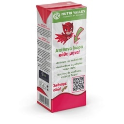 NUTRI VALLEY | Φρουτοποτό Φράουλα Μήλο Σταφύλι 250ml