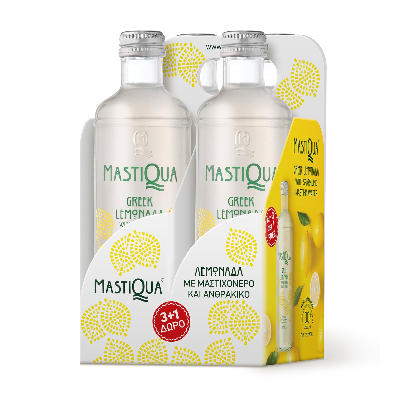 Λεμονάδα με Μαστιχόνερο Φιάλη 330ml 3+1 Δώρο