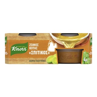 KNORR | ΣΠΙΤΙΚΟΣ | Σπιτικός Ζωμός Κότας 112g