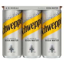 SCHWEPPES | ΣΟΔΑ ΚΟΥΤΙ 6 X 330 ML