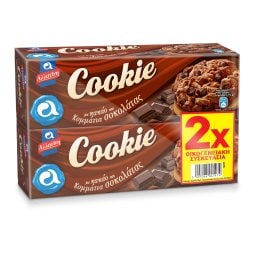 ΑΛΛΑΤΙΝΗ | Μπισκότα Κακάο & Κομμάτια Σοκολάτας 2x175g