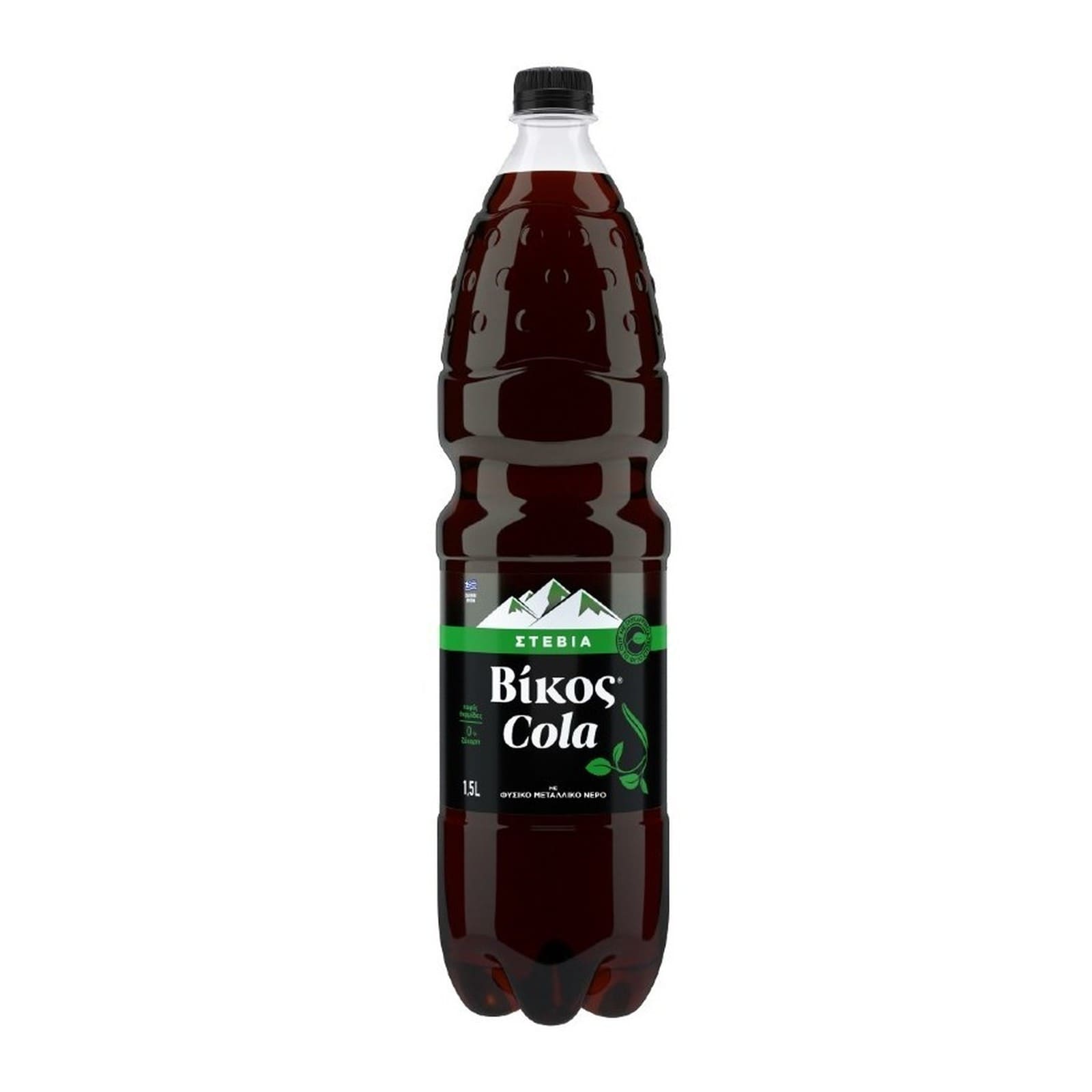 ΒΙΚΟΣ Αναψυκτικό Cola Στέβια Φιάλη 1.5lt