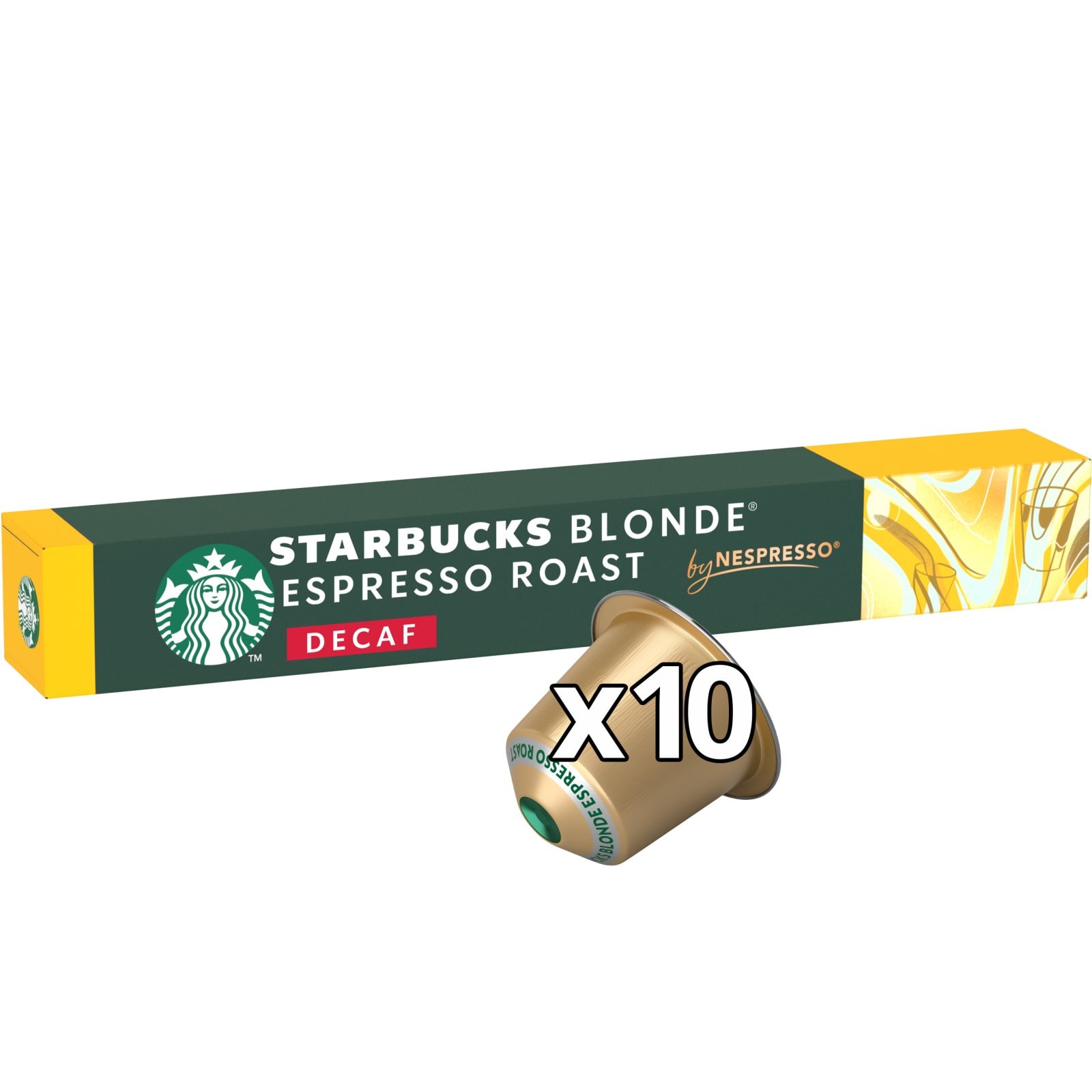 STARBUCKS Κάψουλες Καφέ Espresso Blonde Decaf 55g