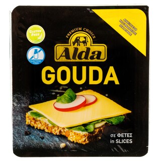 ALDA | Τυρί Gouda Φέτες Χωρίς Λακτόζη 200g