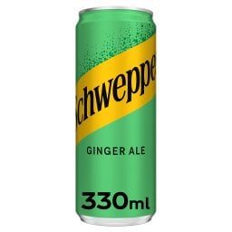 SCHWEPPES | Αναψυκτικό Ginger Ale Κουτί 330ml