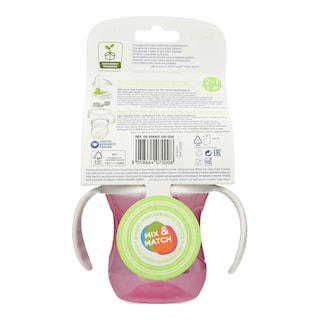 CHICCO | Εκπαιδευτικό Κύπελλο 6m+ Ροζ 1 Τεμάχιο