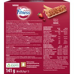 FITNESS | Μπάρες Δημητριακών Red Berries 6 X 23.5gr