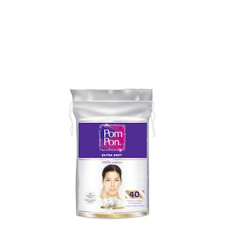 POM PON | Makeup Remover Pads Large 40 Pieces