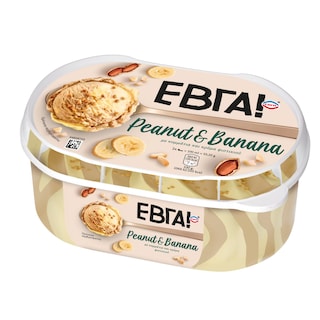 ΕΒΓΑ | Παγωτό Peanut Banana 442g