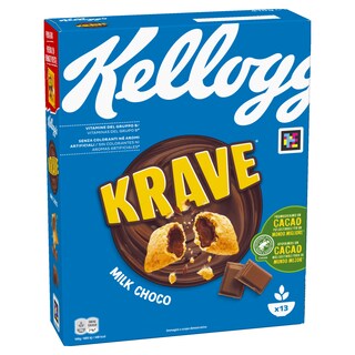 KELLOGGS | Δημητριακά Krave Σοκολάτα Γάλακτος 410g