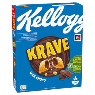 KELLOGGS | Δημητριακά Krave Σοκολάτα Γάλακτος 410g