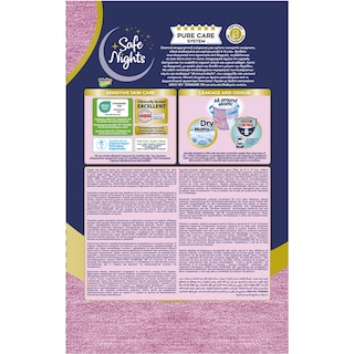 SAFE NIGHTS | Εσώρουχο Kids Pants Κορίτσι 8-13 Ετών 14 Τεμάχια