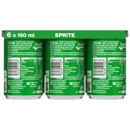 SPRITE | Γκαζόζα Κουτί 6x150ml