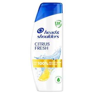 HEAD&SHOULDERS | Σαμπουάν Citrus Fresh Λιπαρά Μαλλιά 330ml