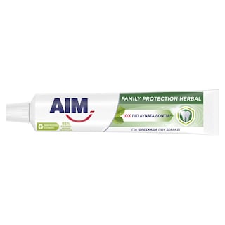 AIM | HERBAL | Toothpaste Family Protection Herbal 75ml