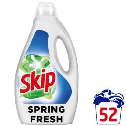 SKIP | Υγρό Πλυντηρίου Ρούχων Spring Fresh 52 Μεζούρες