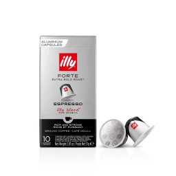 ILLY | Κάψουλες Καφέ Espresso Forte 10x5.7g